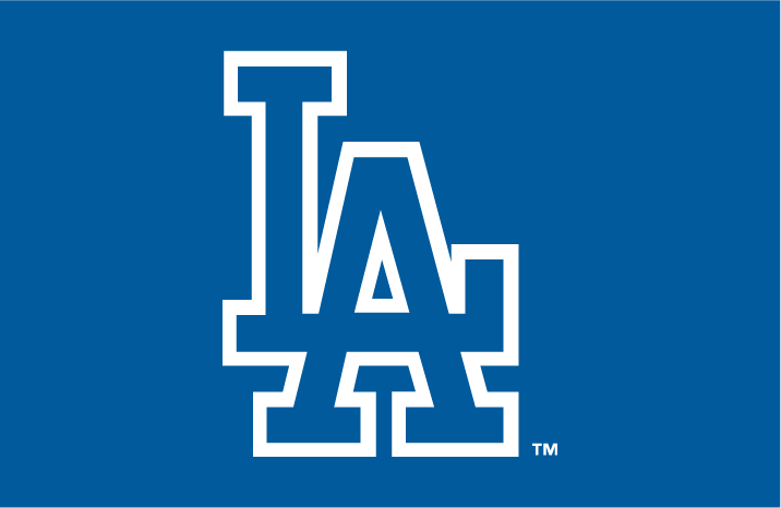 Los Angeles Dodgers 2003-2006 Batting Practice Logo DIY iron on transfer (heat transfer)